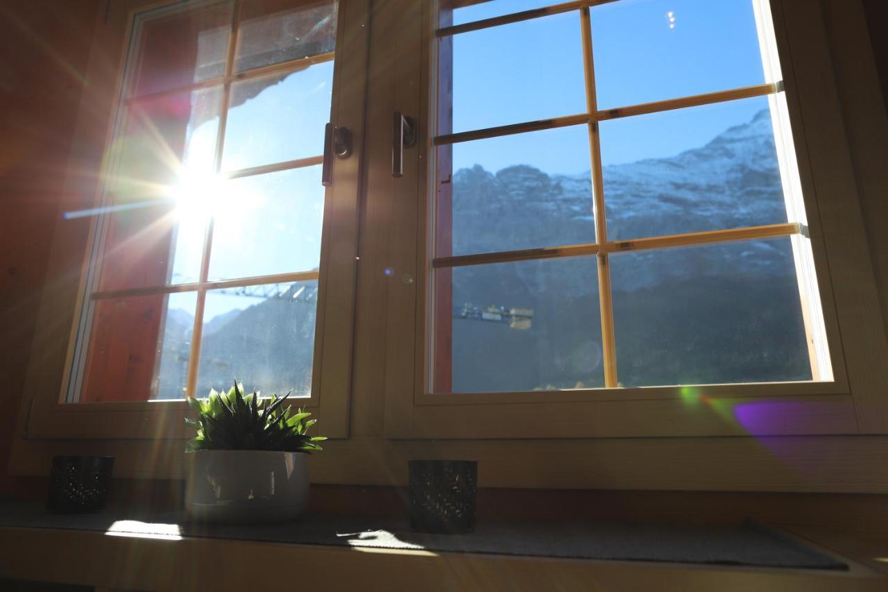 Excellent Flat With A Fantastic View Of The Eiger! Apartamento Grindelwald Exterior foto