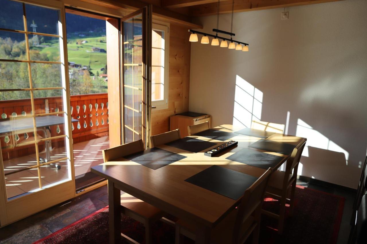 Excellent Flat With A Fantastic View Of The Eiger! Apartamento Grindelwald Exterior foto