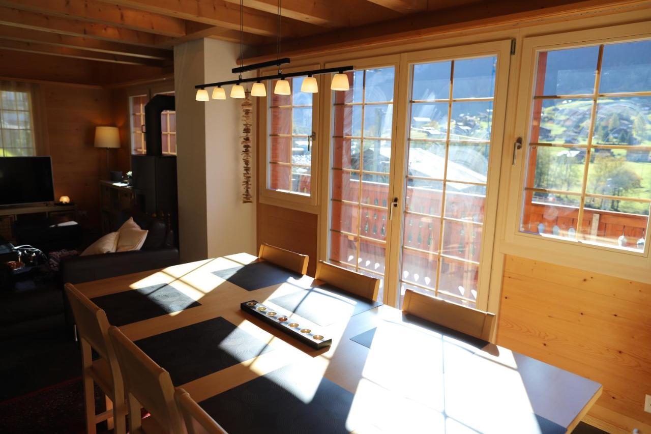 Excellent Flat With A Fantastic View Of The Eiger! Apartamento Grindelwald Exterior foto